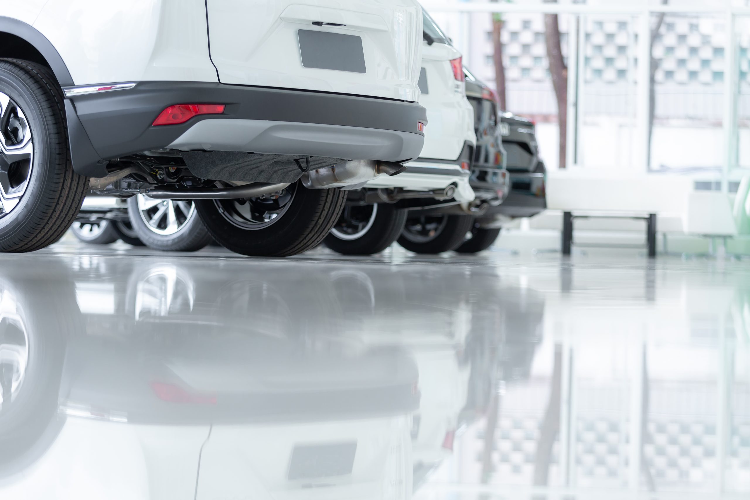 Cars For Sale, Automotive Industry, Cars Dealership Parking Lot.