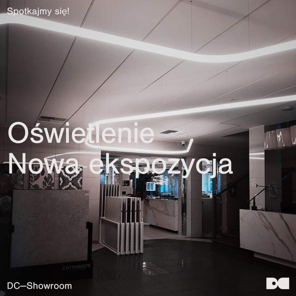 Dagma Concept Showroom nowa ekspozycja, płytki, łązienki, oświetlenie