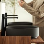 Sanycess umywalki Oasis American Walnut w Dagma Concept