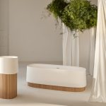 Sanycces Oasis oak plissé Dagma Concept wanna i umywalka